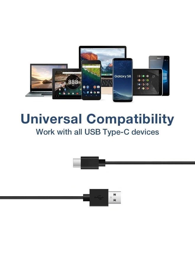 MYFON USB A to USB C Cable, USB Type C, 2 Pack [3FT, 3FT], Fast Charging, High Speed Data Transfer, for iPhone 16 15, Pro, Plus, Pro Max, Samsung Galaxy S25 S24 S23, Moto G and More, Trustable - Image 2